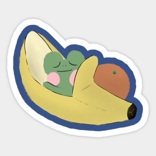 Sleep tight froggo Sticker